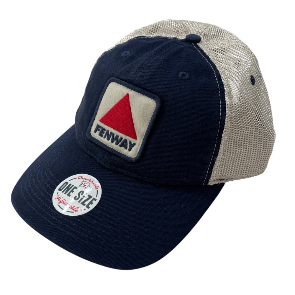 NWOT Boston Fenway Patch Townie Mesh Trucker Hat